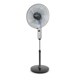 Orbegozo SF 1046 ventilateur Noir, Argent