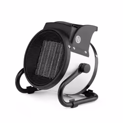 Orbegozo FHR 2045, Chauffage de ventilateur électrique, Vitrocéramique, Intérieure, Sol, Blanc, Métal