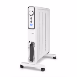 Orbegozo RMN 2500, Chauffage électrique à convecteur, Mica, Intérieure, Sol, Blanc, Boutons, Rotatif