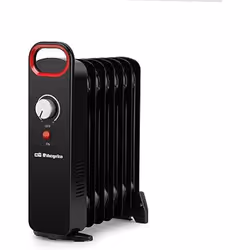 Orbegozo RO 1030, Chauffage électrique à bain d’huile, Huile, Intérieure, Sol, Noir, Rotatif