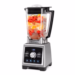 Orbegozo BV 9800 blender Mélangeur de table 1500 W Noir, Acier inoxydable