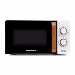 Orbegozo MIG 2142, Comptoir, Micro-ondes grill, 20 L, 700 W, Rotatif, Blanc