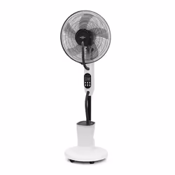 Orbegozo SFA 6600, Ventilateur à lame domestique, Noir, Blanc, Sol, 40 cm, Remote, 7,5 h