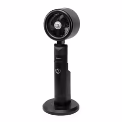 Orbegozo SFA 7600, Ventilateur à lame domestique, Noir, Sol, 45 cm, Remote, 7,5 h