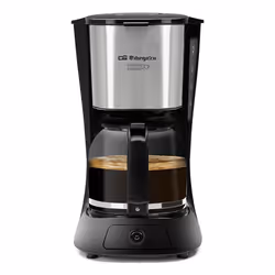 Orbegozo CG 4515, Machine à café filtre, Café moulu, 9900 W, Noir, Acier inoxydable