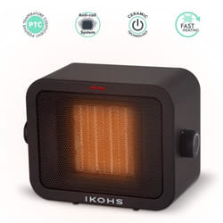 CREATE - Chauffage en céramique 1500W Noir - WARM BOX