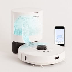 NETBOT LS27 - Aspirateur Robot Laveur laser avec station de vidange automatique 2700Pa