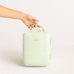 CREATE - Mini réfrigérateur avec fonction chaud/froid 4 L Vert pastel - FRIDGE MINI BOX