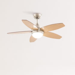 Ventilateur de plafond - CREATE - WIND FLOWOOD - 60W - Ø107 cm - Silencieux - Télécommande