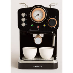 CREATE THERA RETRO Semi-automatique Machine à expresso 1,25 L