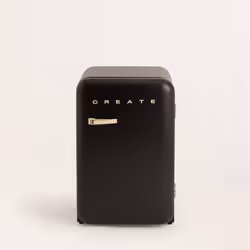 CREATE - Réfrigérateur 107L Noir - RETRO FRIDGE