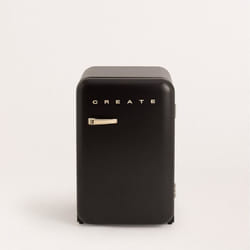 CREATE - Réfrigérateur 107L Noir - RETRO FRIDGE
