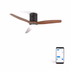 Ventilateur de plafond - CREATE - WIND CALM - 40W - Ø132 cm - Silencieux - WiFi + Télécommande