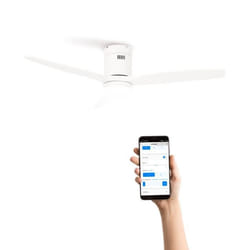 Ventilateur de plafond - CREATE - WIND CALM - 40W - Ø132 cm - Silencieux avec lumière et WiFi
