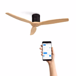 Ventilateur de plafond - WINDCALM - DC - Ultra-silencieux - WiFi - Fonction été/hiver