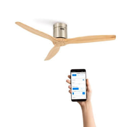 Ventilateur de plafond - CREATE - WIND CALM - 40W - Ø132 cm - Silencieux - WiFi + télécommande