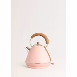 CREATE Retro, 1,7 L, 2200 W, Rose, Acrylonitrile-Butadiène-Styrène (ABS), Acier, Indicateur de niveau d'eau, Filtrage