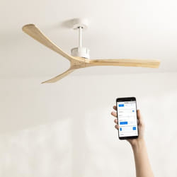 Ventilateur de plafond - CREATE - Modèle XL Ø152 cm - 40W silencieux - 6 vitesses - WIFI + Télécommande