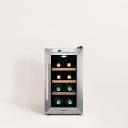 Cave à vin - CREATE - WINECOOLER WOOD S - 8 bouteilles - Température 11°C à 18°C - Éclairage LED sans bleu