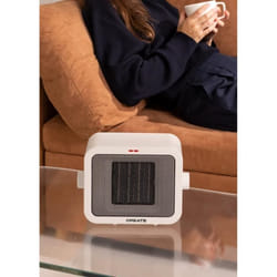 CREATE - Chauffage en céramique 1500W Blanc cassé - WARM BOX