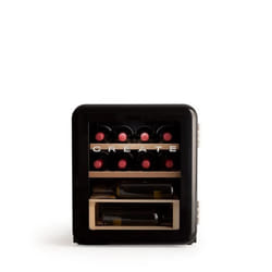 CREATE - Cave à vin électrique 12 bouteilles Noir - WINECOOLER RETRO M