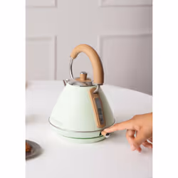 CREATE Retro bouilloire 1 L 1200 W Vert clair