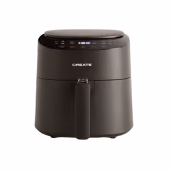 CREATE Fryer Air Pro Compact, Friteuse d’air chaud, 3,5 L, 0,5 kg, 220 °C, Unique, Noir