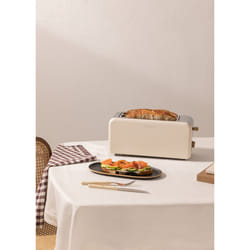 CREATE Toast Retro 6 2 part(s) 1500 W Crème