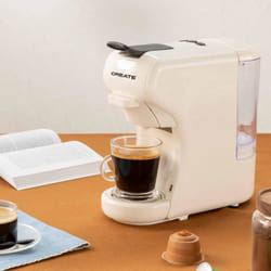 POTTS - Machine à café multi-dosettes et café moulu -