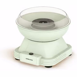 CREATE Cotton Candy Maker, Vert, Sucre cristallisé, 500 W, 220 - 240 V, 50 - 60 Hz, 1,2 m