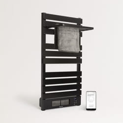 CREATE - Sèche-serviettes électrique avec chauffage et Wifi 500/1500W Noir - WARM TOWEL PRO