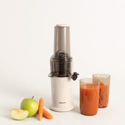 CREATE - Extracteur de jus lent 150W Blanc cassé - JUICER SLOW MINI
