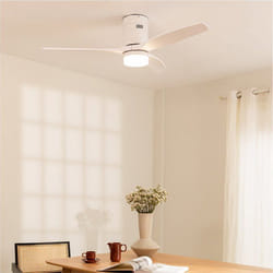 Ventilateur de plafond - WIND CALM - Ø132 cm - Silencieux - 40W - Fonction été-hiver - 6 vitesses