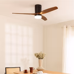 Ventilateur de Plafond - WIND CALM - Silencieux - Ø132 cm - 40W - Fonction Été-Hiver