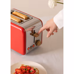 CREATE Toast Retro 6 2 part(s) 850 W Rouge