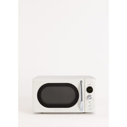 CREATE MICROWAVE RETRO Blanc Micro-ondes grill Comptoir 20 L 700 W
