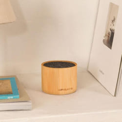 Enceinte Bluetooth - CREATE - Mini Bamboo - Design élégant - Autonomie 24h - Bluetooth 5.1