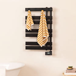 Toallero électrique - WARM TOWEL MODERN - 400W - 6 modes - Écran LCD - Installation facile