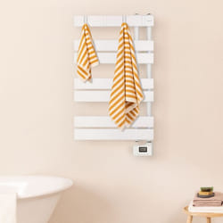 Toallero électrique - Warm Towel Modern - 400W - 6 modes - Écran LCD - Installation facile