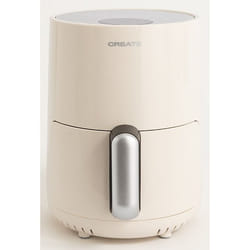 CREATE Air Fryer Unique 1,5 L Autonome 900 W Friteuse d’air chaud Crème