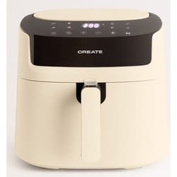 CREATE AIR PRO LARGE Unique 6,2 L Autonome 1800 W Friteuse d’air chaud Crème
