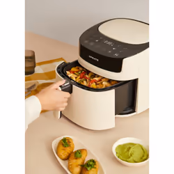CREATE AIR PRO LARGE Unique 6,2 L Autonome 1800 W Friteuse d’air chaud Crème