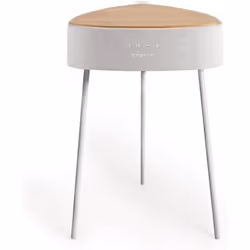 Table Enceinte - CREATE - Modèle 180 - Bois Naturel - Bluetooth 5.0 - Chargeur Sans Fil