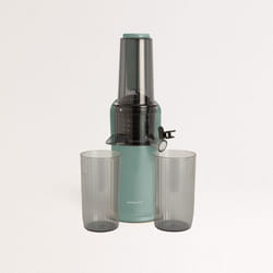 Extracteur de Jus Lent - Mini - 150W - Vert - Compact - Fonction Inverse