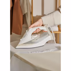 Fer à vapeur - Iron Flat 3000 - 3000W - Câble long - Semelle antiadhésive - Arrêt automatique