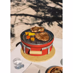 Barbecue Kamado Hibachi - Grill et Plancha - Céramique - Compact et Transportable