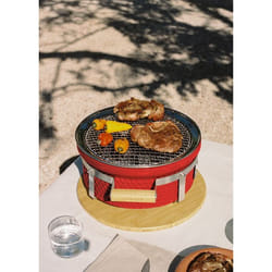Barbecue Kamado Hibachi - Grill et Plancha - Céramique - Compact et Transportable