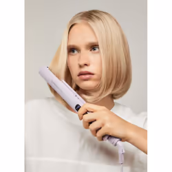 CREATE CERAMIC STYLER SLIM Brosse à lisser et à friser À chaleur Lavande 45 W 2 m