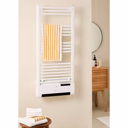 Radiateur sèche-serviettes électrique - WARM TOWEL ADVANCE - 1000W - WiFi - Détection fenêtres ouvertes