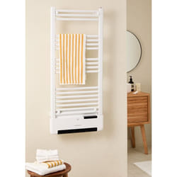 Radiateur sèche-serviettes électrique - WARM TOWEL ADVANCE - 1000W - WiFi - Détection fenêtres ouvertes